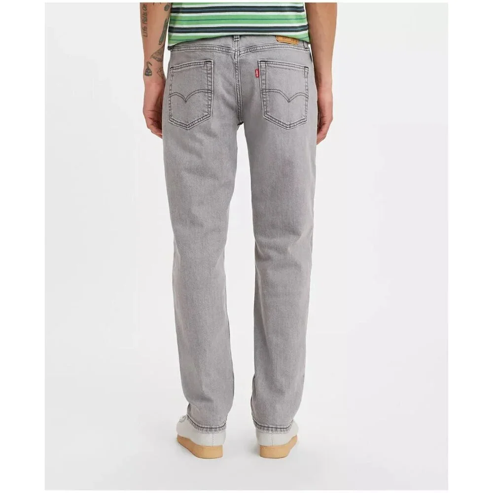 Levi's Mens 32W‎ x 29L 514 Straight Fit Eco Performance Jeans in Clouded Gray